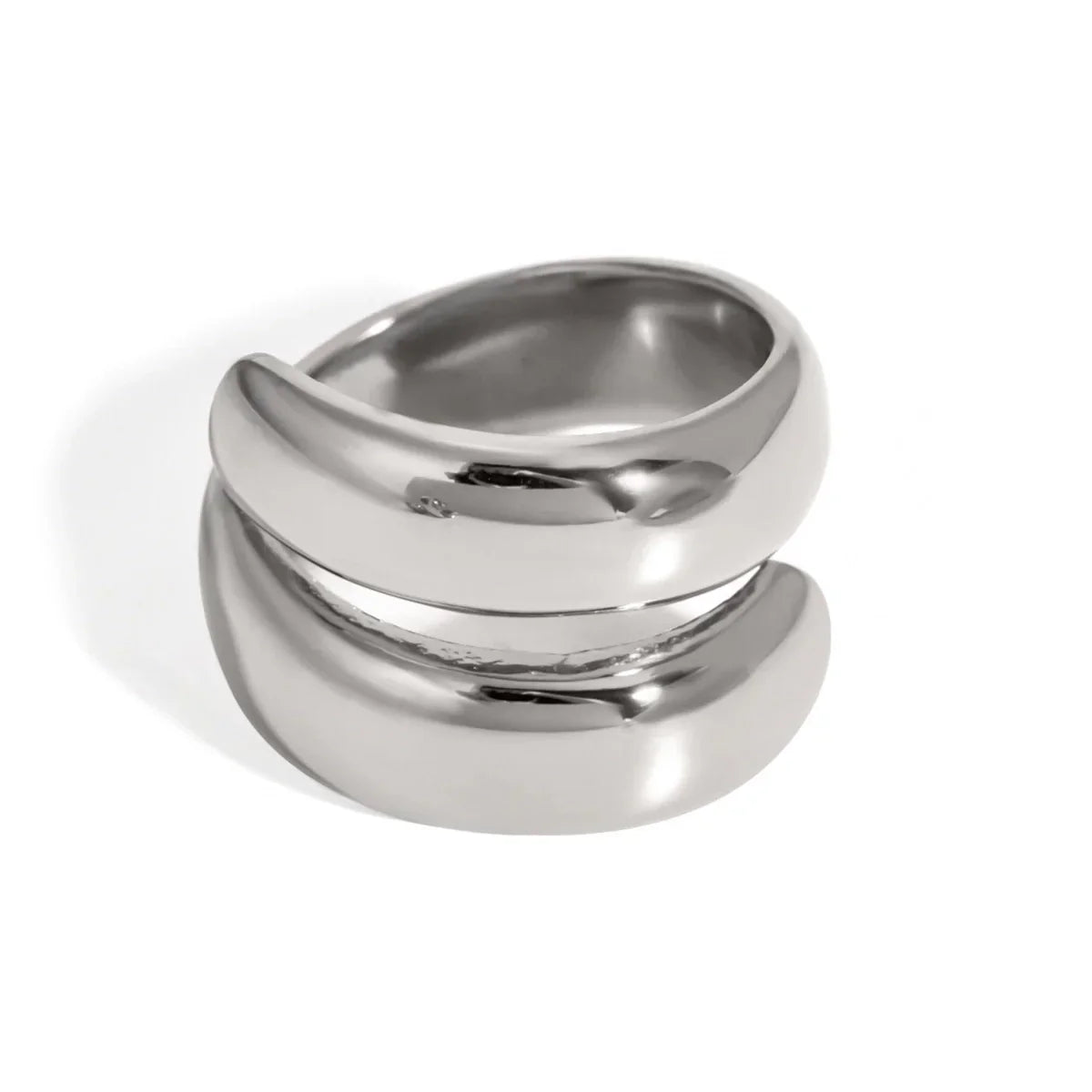 Luxury Gold Simple Wrap Ring