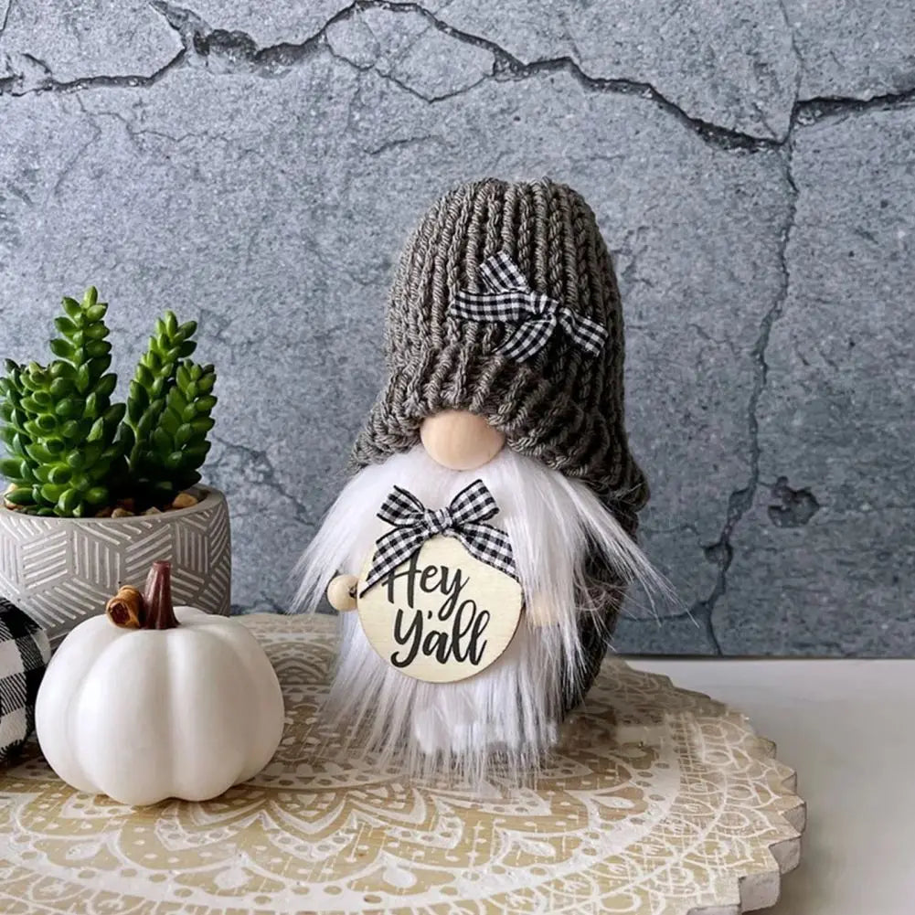 Unique Handcrafted Garden Gnomes for Holiday Decor