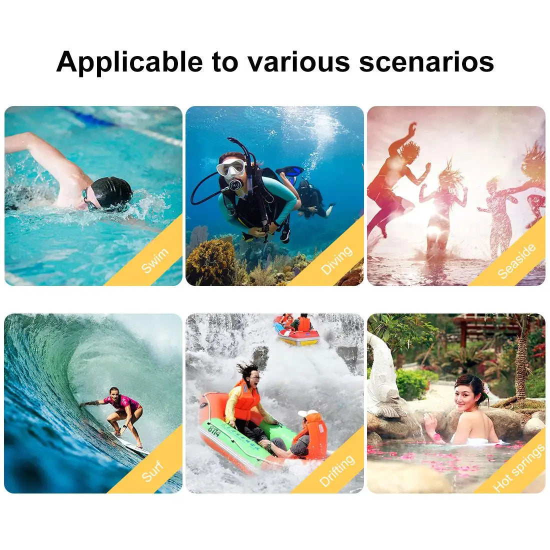 Waterproof iPhone Diving Case with 40m Depth Protection