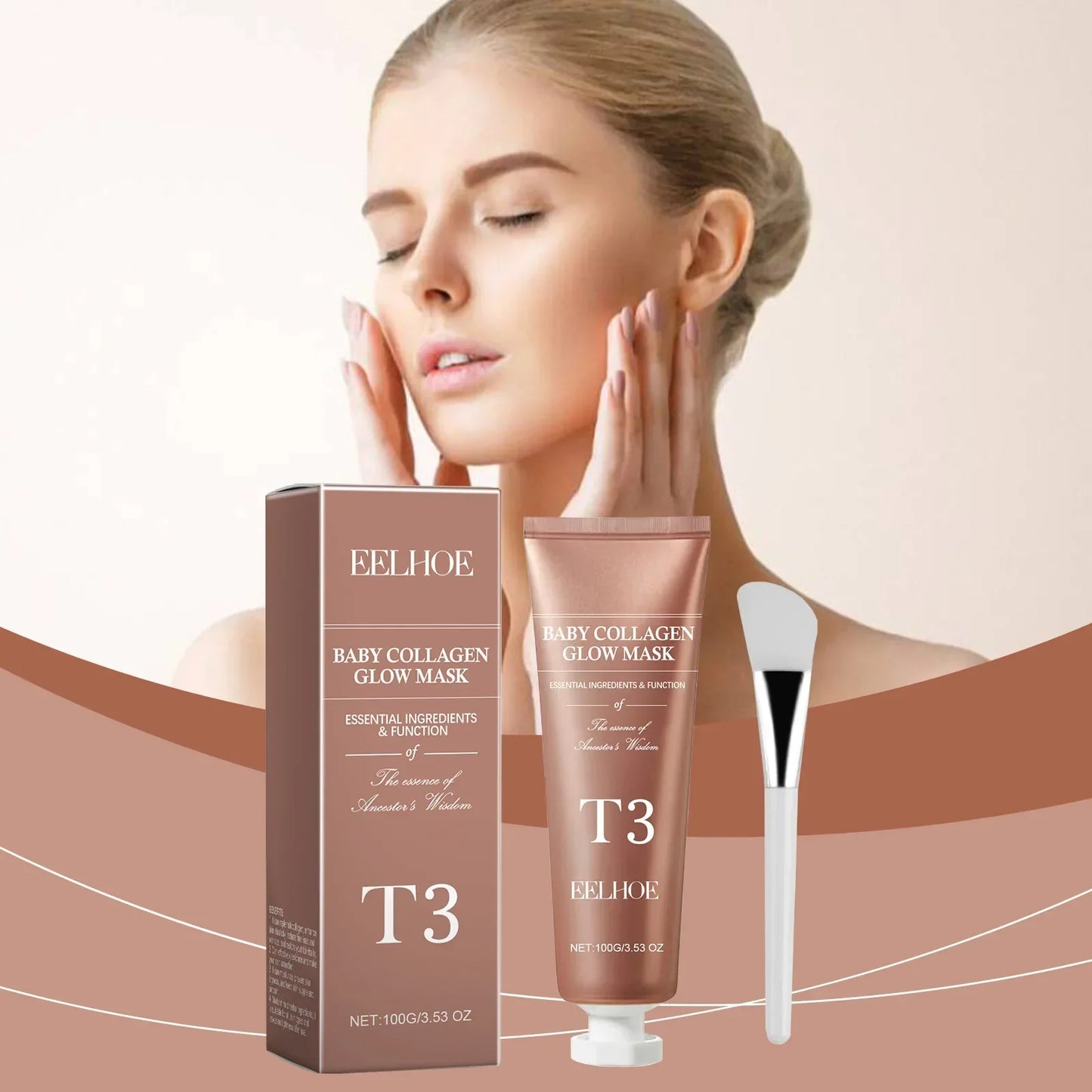 Korean Brightening Collagen Face Mask
