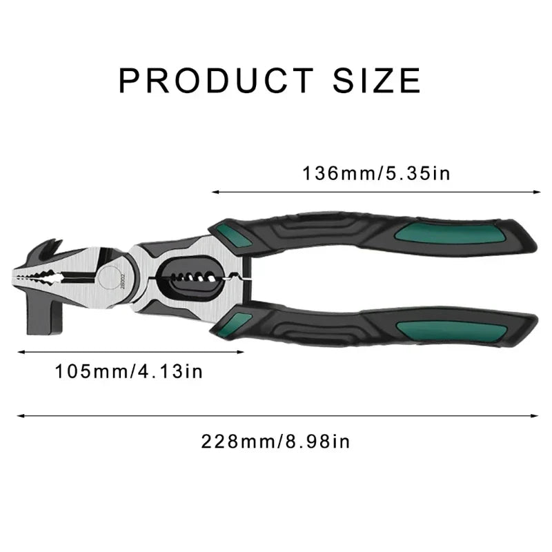 Durable Pro Multitool Pliers Hammer