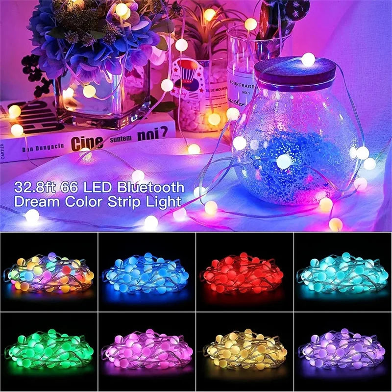 Colorful LED String Lights USB Powered RGB