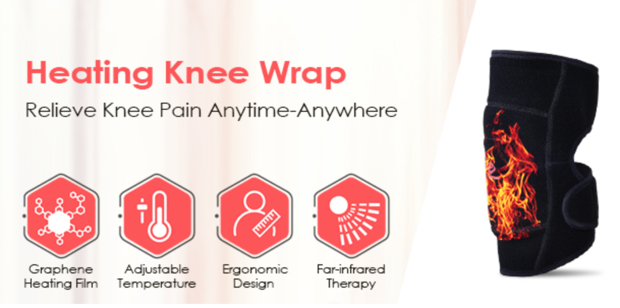 Heat Therapy Knee Massager for Pain Relief