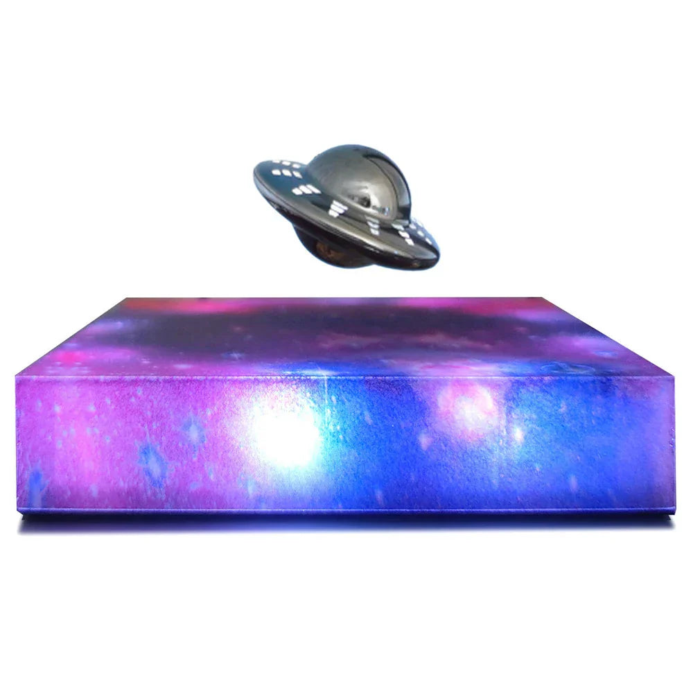 Floating LED Space Ship Night Light Lamp
