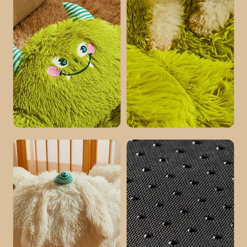 Small Plush Pet Bed