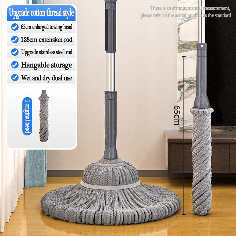 Easy Clean Microfiber Spin Mop
