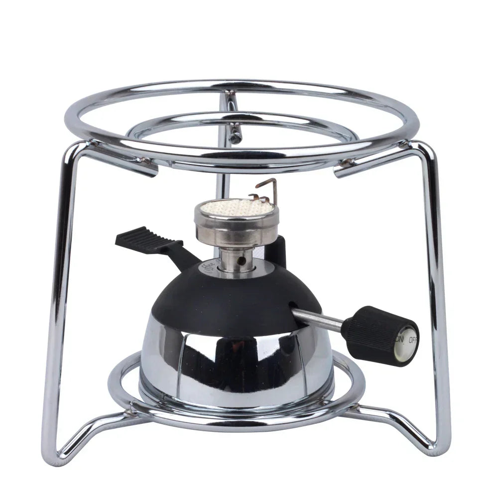 Compact Outdoor Stainless Steel Camping Stove
