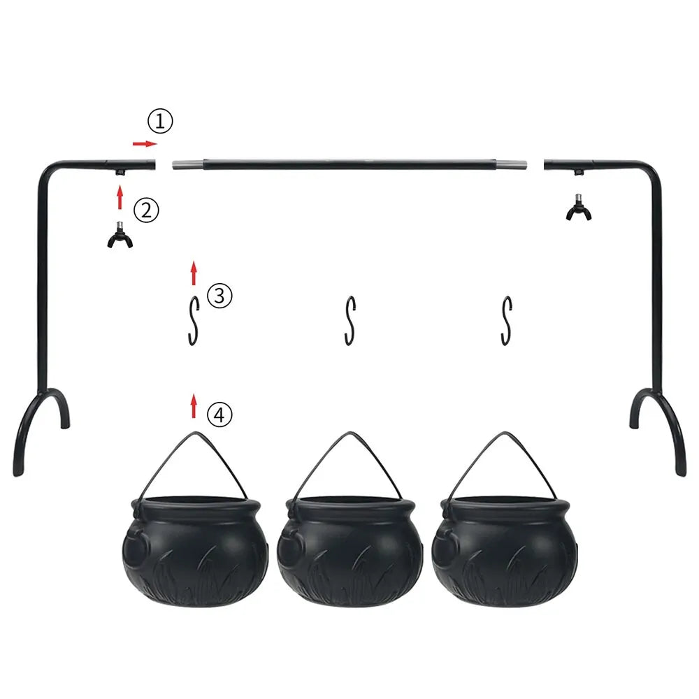 Spooky 3 Piece Candy Bowl Set