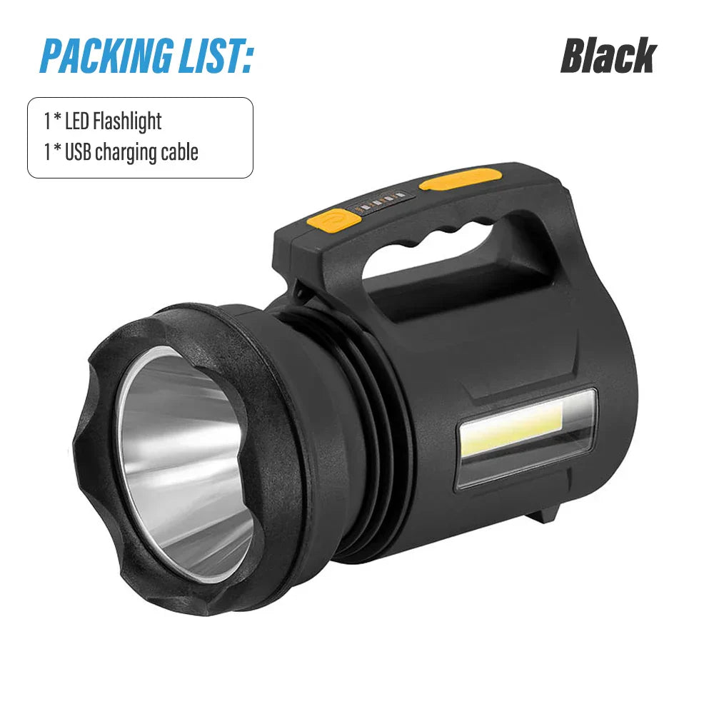 Bright LED Rechargeable Pocket Flashlight