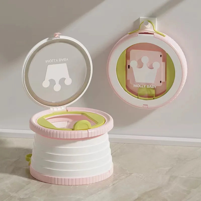 Compact Folding Training Toilet Seat for Kids