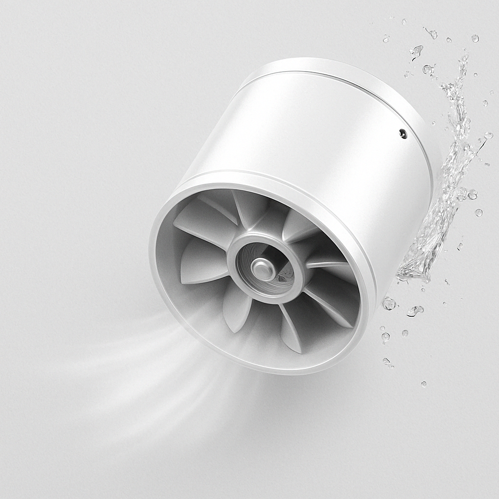 Quiet High Speed Exhaust Fan for Kitchen and Bathroom