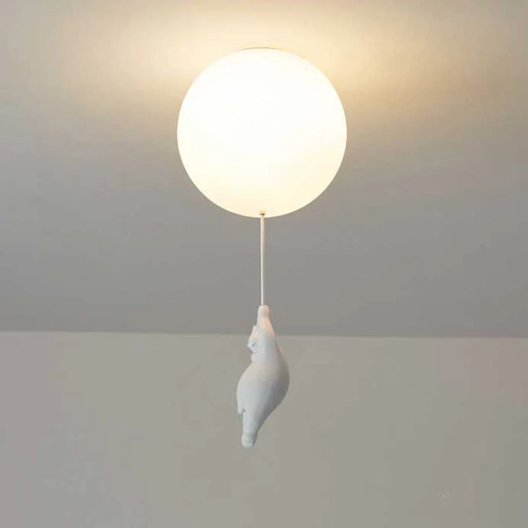 Unique Bear Shaped Pendant Light