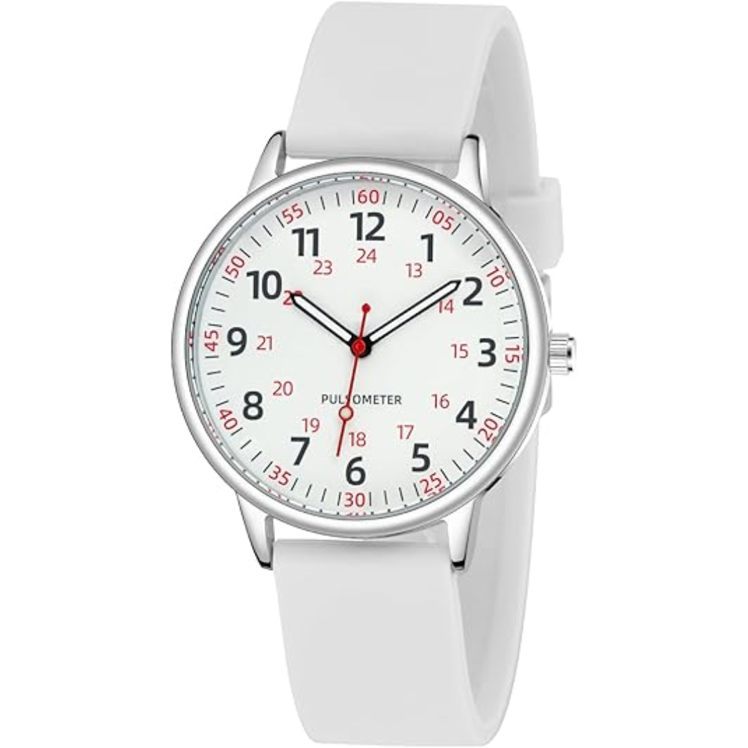 Fashionable Ladies Clip-On Waterproof Watch