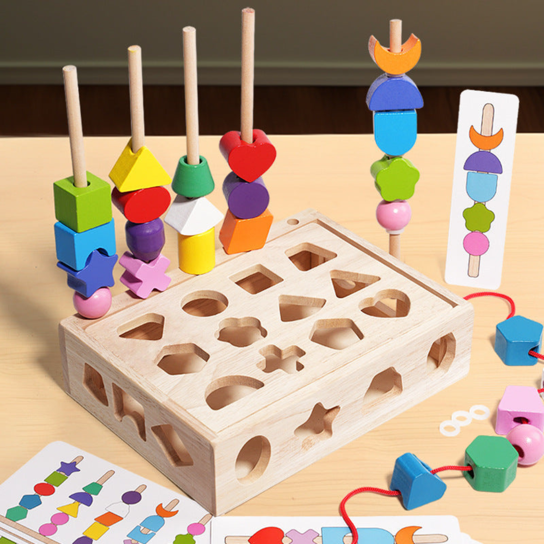Learning Shapes Color Sorting Toy