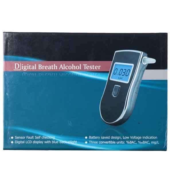 Accurate Portable Breath Alcohol Tester with Fast Results