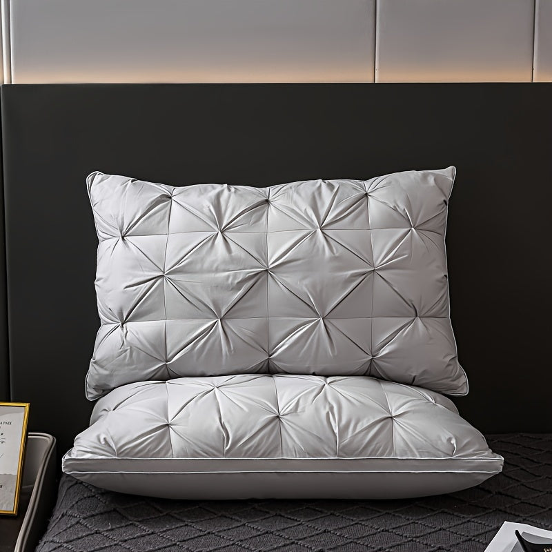 Plush Contour Neck Pillow for Restful Sleep