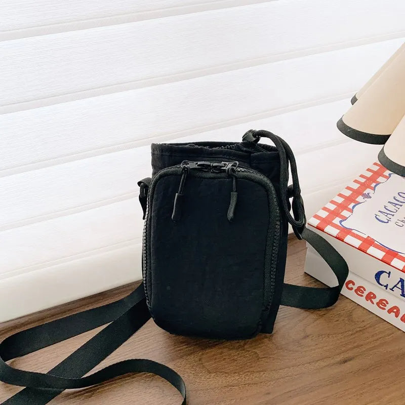 Insulated Cross Body Water Bottle Pouch