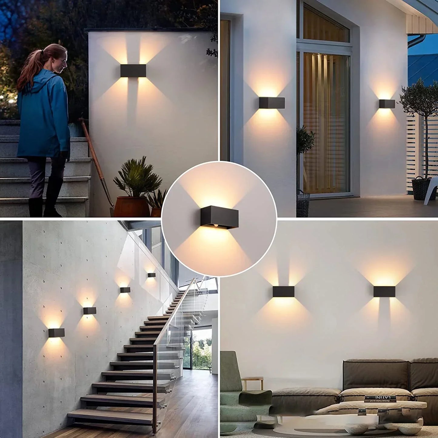 Motion Sensor Garden Lamp
