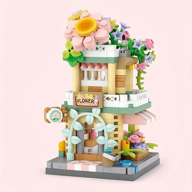 Mini City Building Blocks Kit