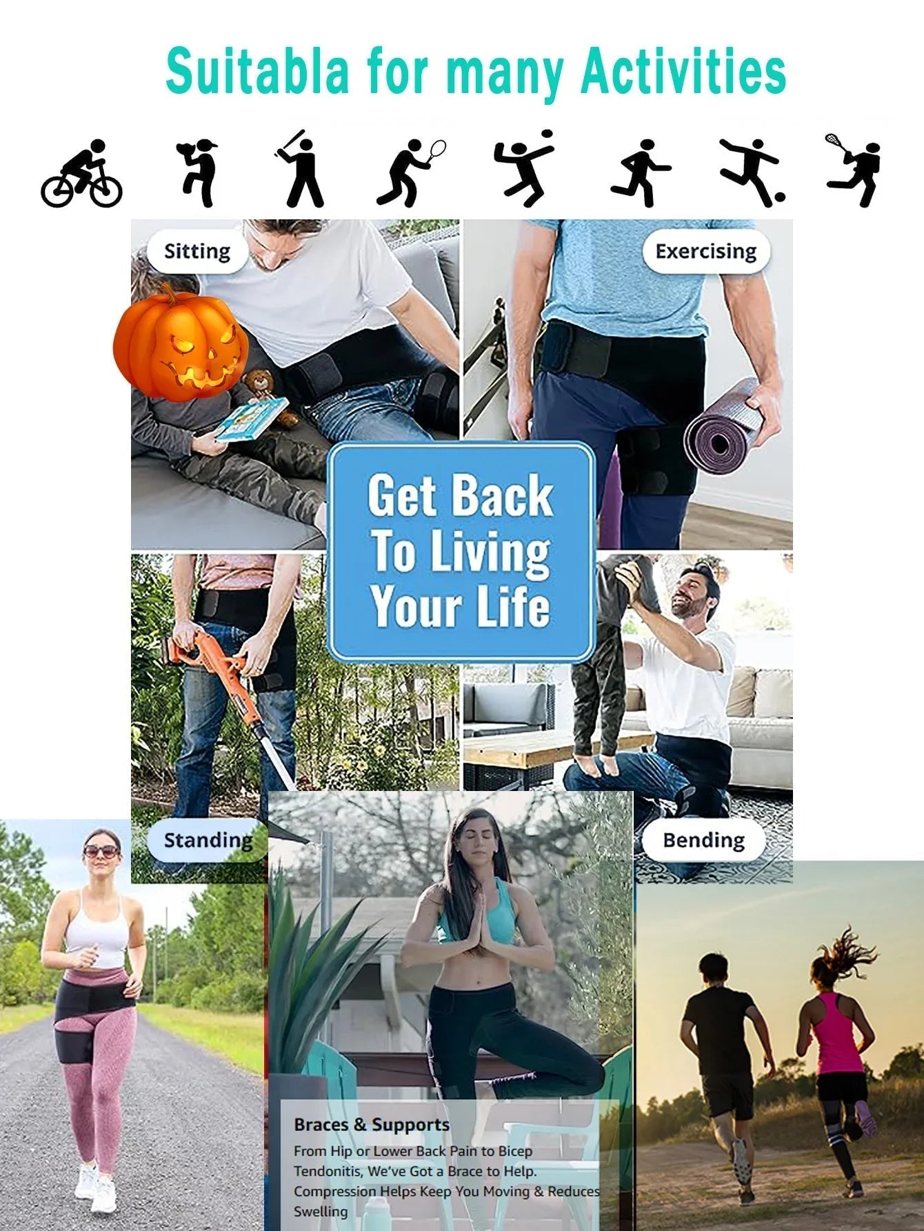 Comfortable Hip Support Wrap