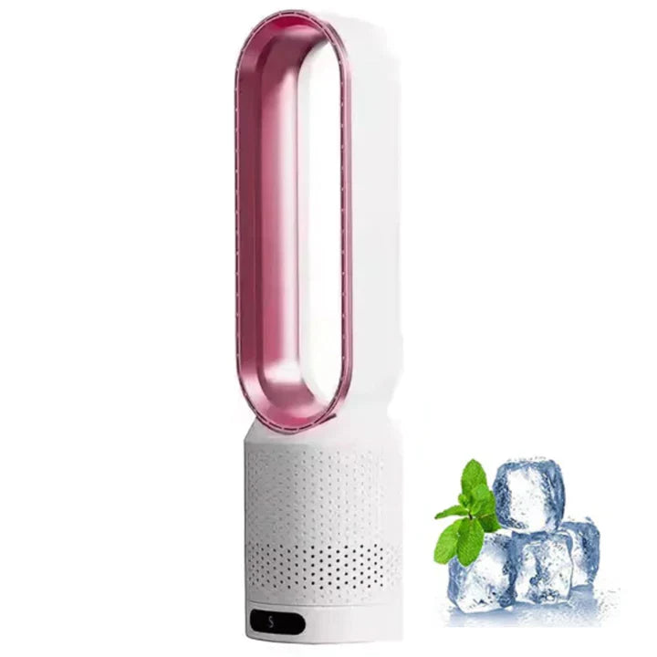 Compact Rechargeable Fan with Air Cleaner and Remote