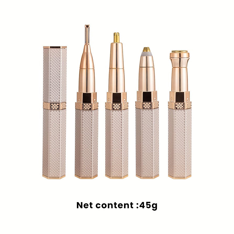 Women's 4 in 1 Rechargeable Hair Remover Kit