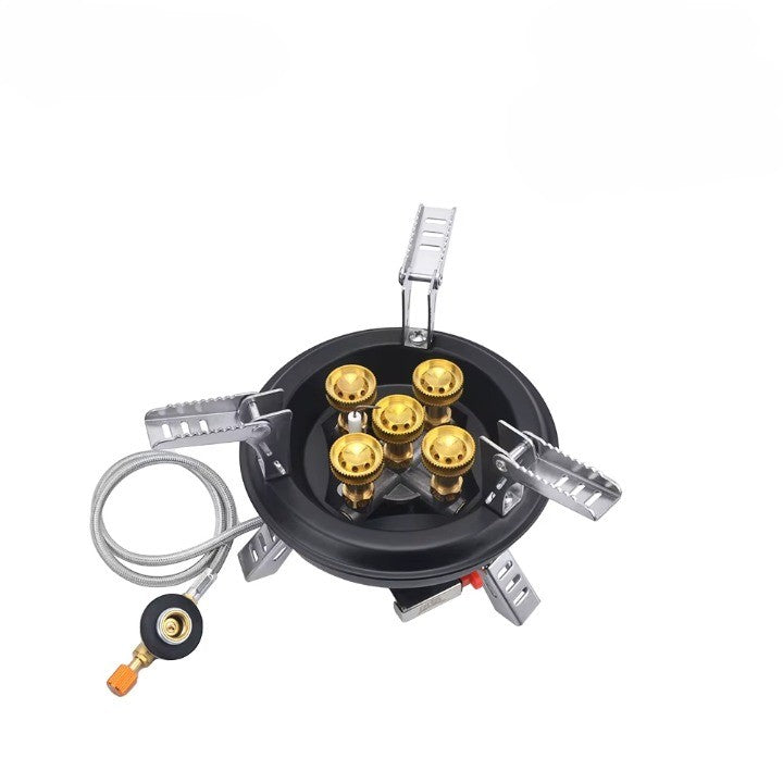 Compact Multi Burner Fast Ignition Gas Camping Stove
