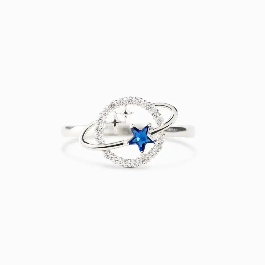 Delicate Zodiac Star Ring