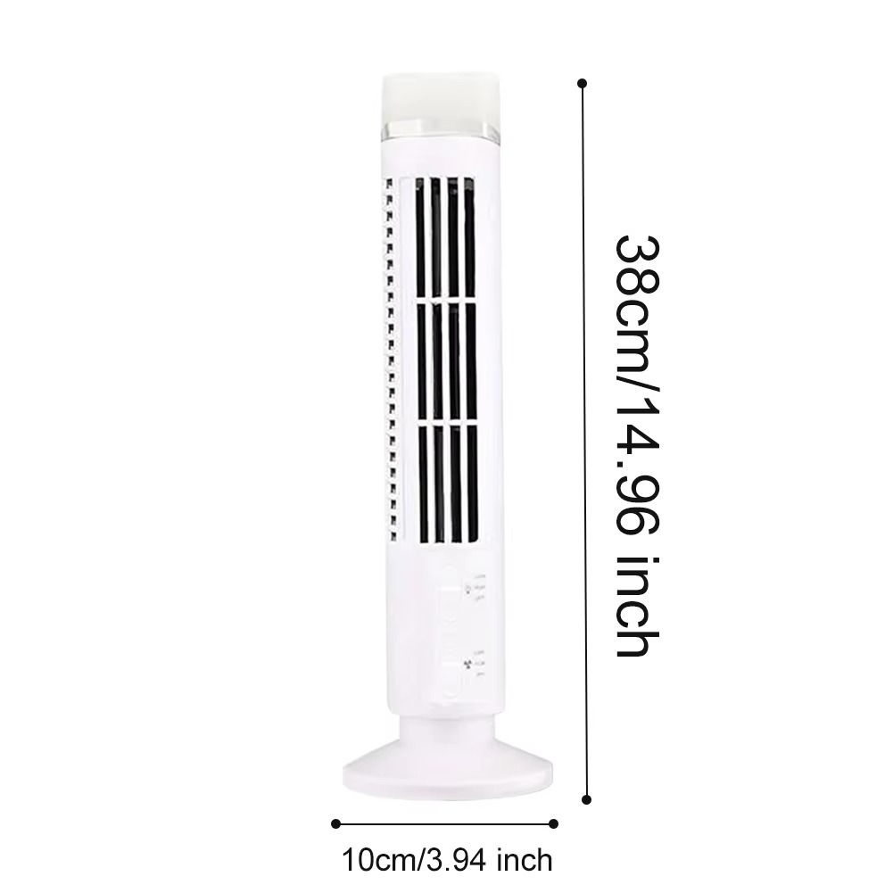 Compact Silent Bladeless USB Fan
