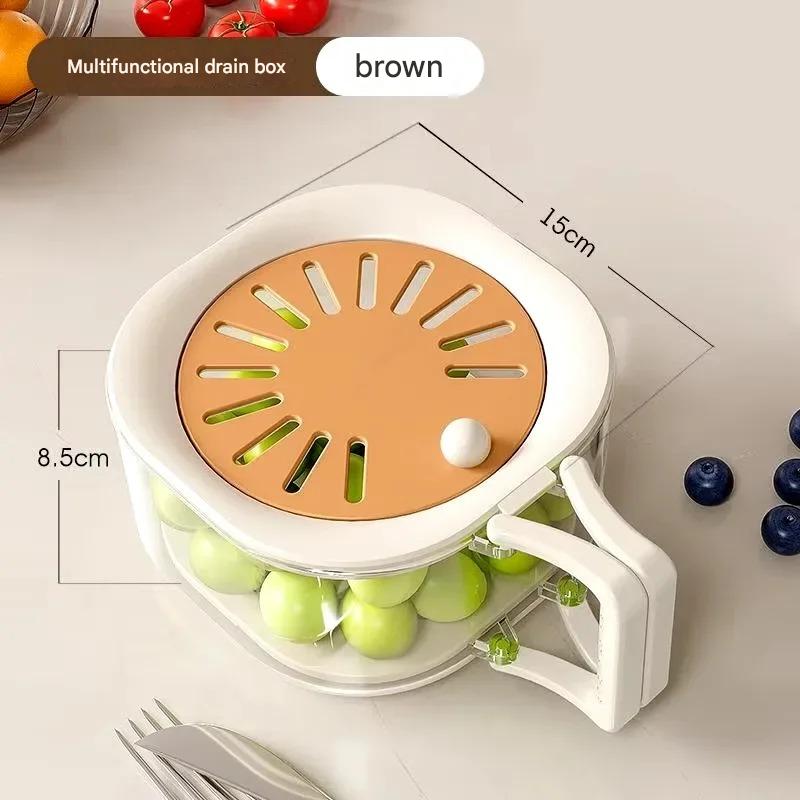 Easy Clean Fresh Fruit Strainer Basket