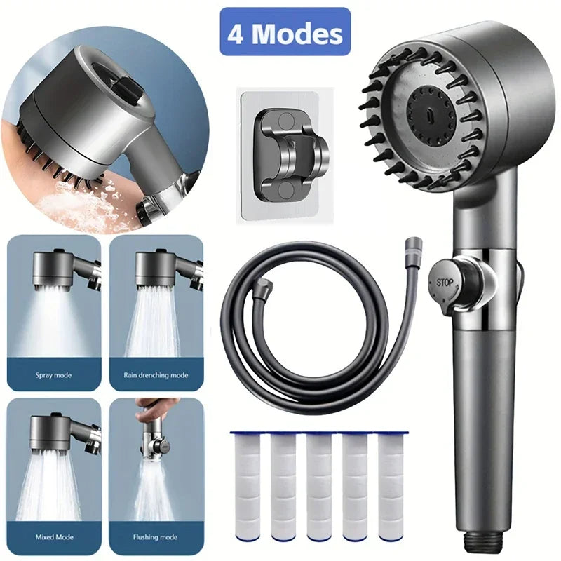 Powerful Purifying Shower Head – Advanced Water Filter Showerhead