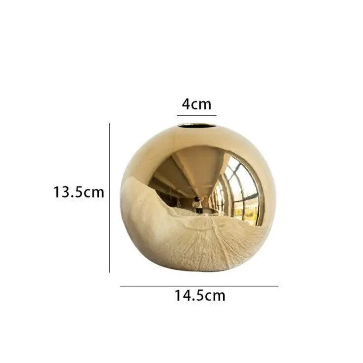 Luxury Glass Globe Vase