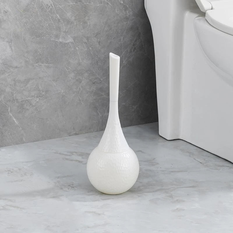 Luxury Toilet Brush with Sleek Metal Handle
