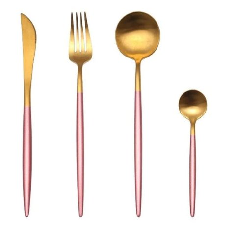 Premium 24-Piece Stainless Steel Flatware Set