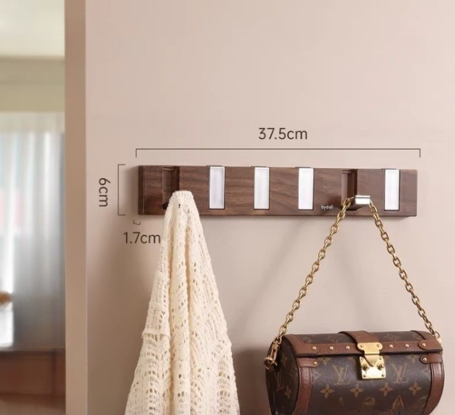 Simple Wooden Coat Rack Hanger