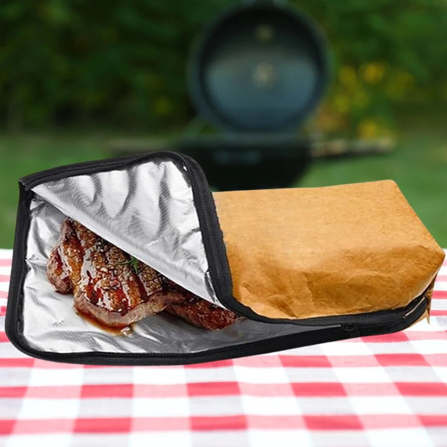 Thermal BBQ Food Resting Bag with Insulated Handle