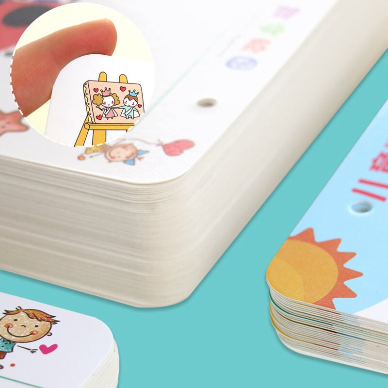 Washable Children's Educational Activity Notebook