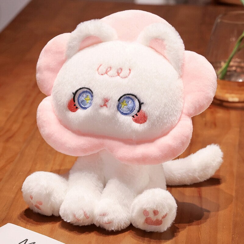 Cute Floral Cat Soft Plush Toys