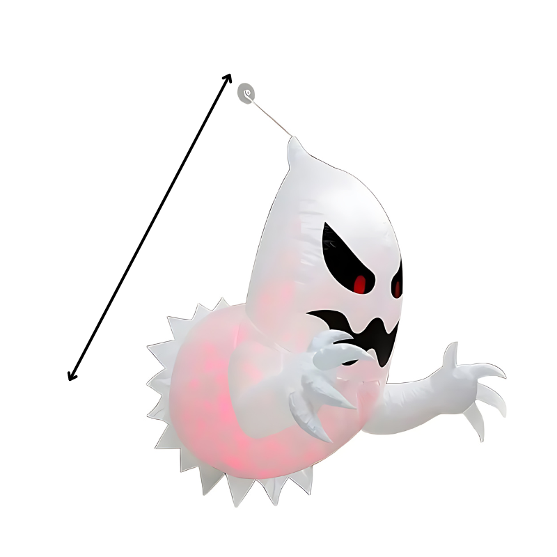 Spooky Inflatable LED Ghost Decor