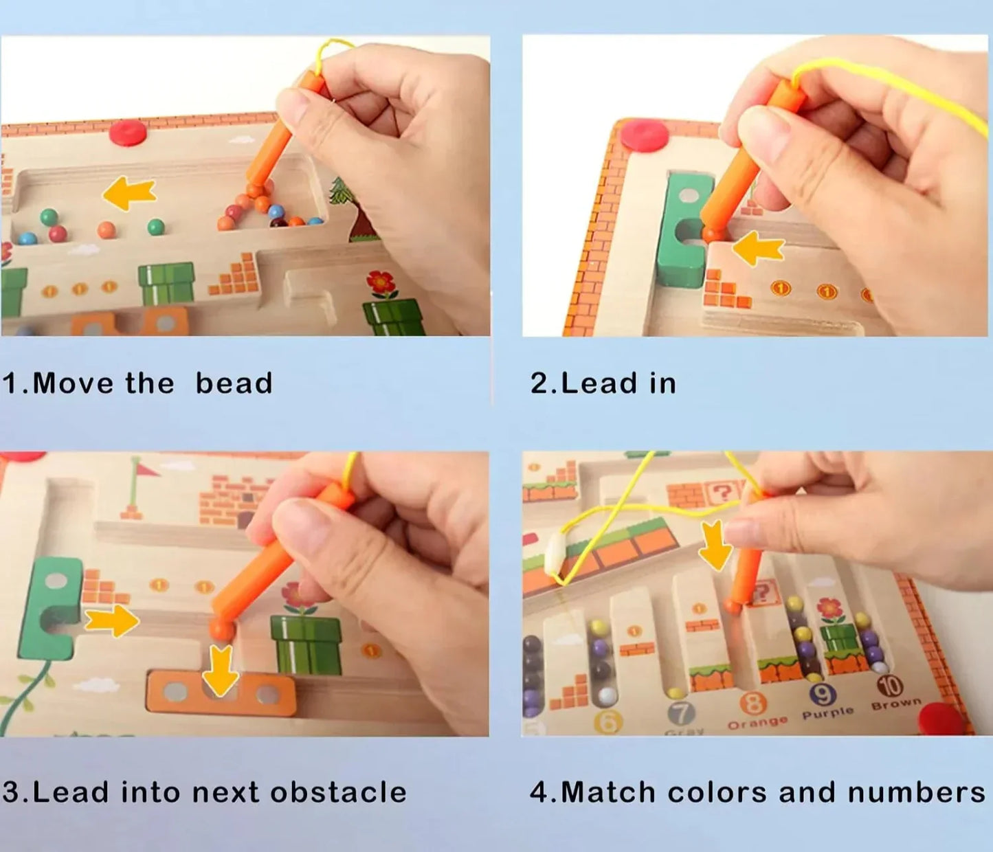 Educational Wooden Puzzle Toy for Kids