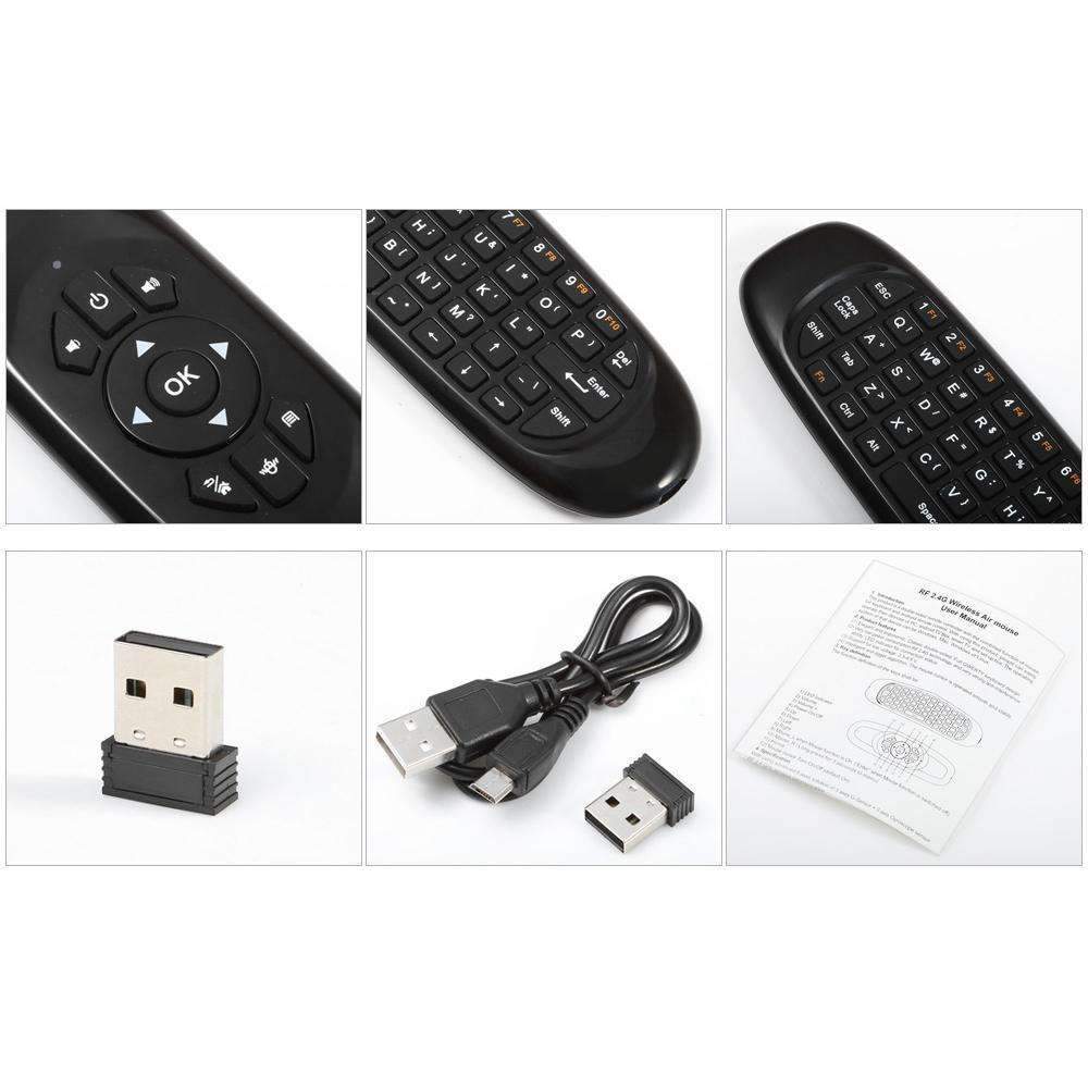 Wireless Air Mouse Keyboard Controller
