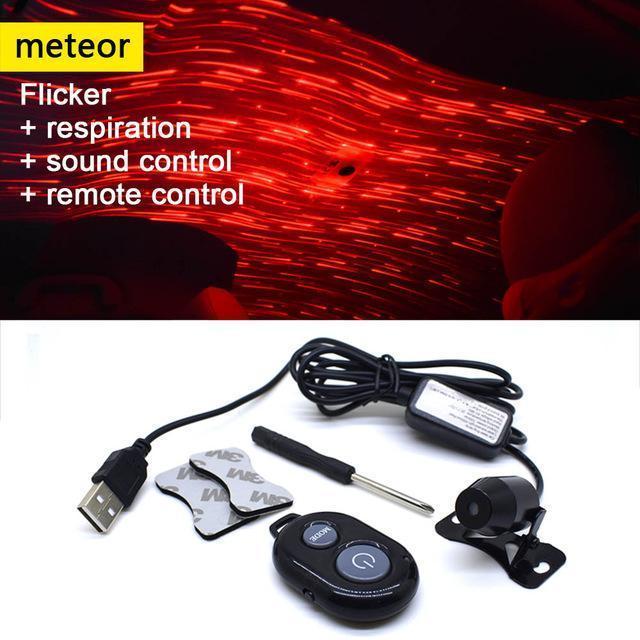 Colorful Night Sky LED Car Lamp