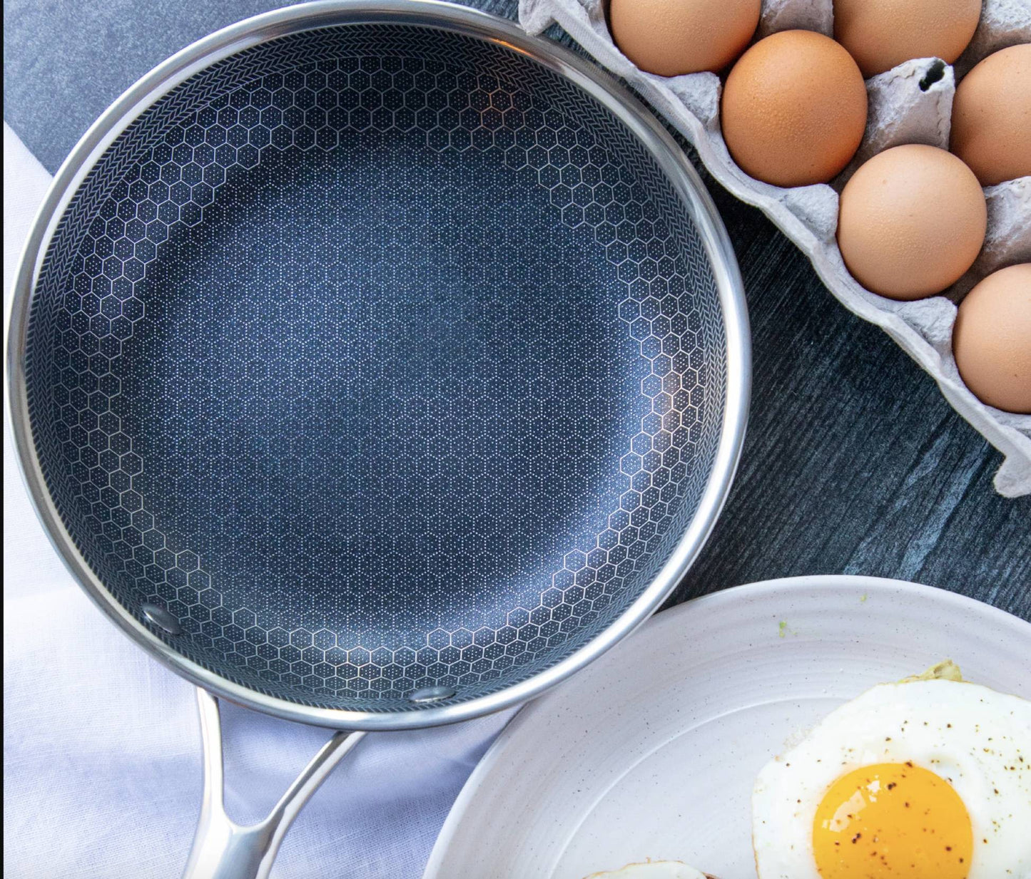 Premium Non-Stick Stainless Steel Frying Pan