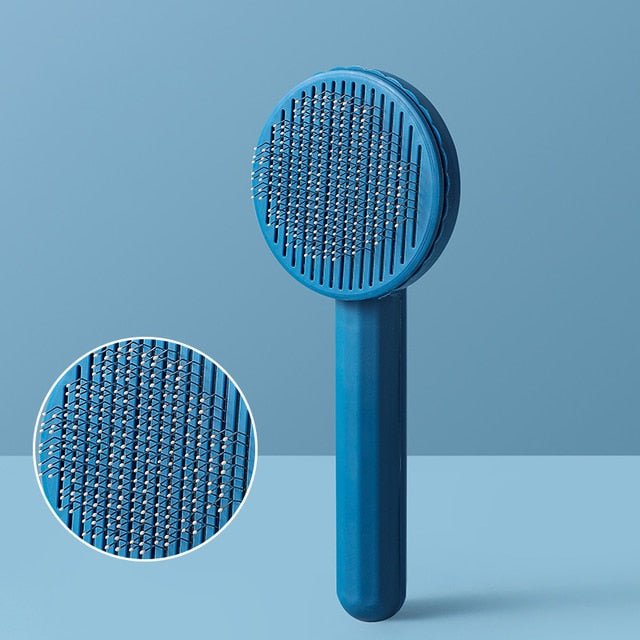 Easy Clean Pet Grooming Brush for Dogs and Cats