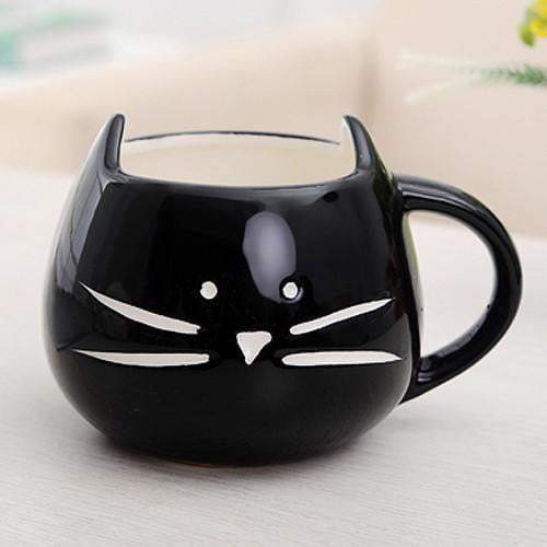 Unique Art Coffee Cat Mug - Yeezlab