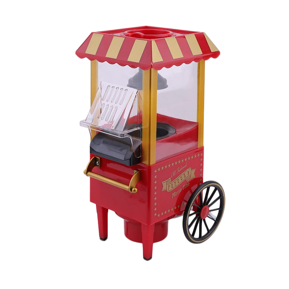 Compact Retro Popcorn Maker Machine