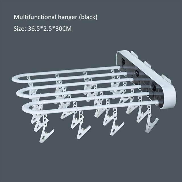 Space-Saving Foldable Sock Drying Rack Organizer
