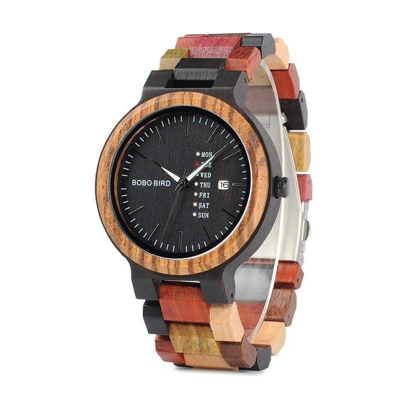Vintage Wooden Mens Wrist Watch - Yeezlab