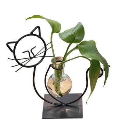 Adorable Kitty Planter Pot Vase