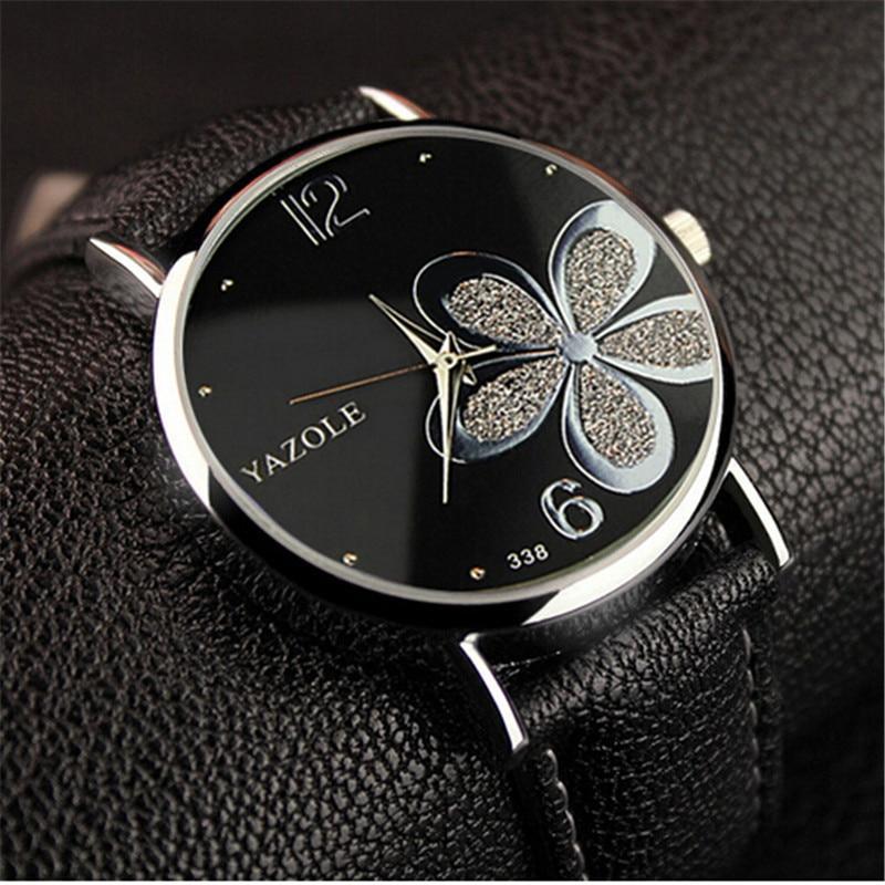Elegant Floral Swiss Quartz Ladies Watch